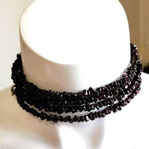 Hundreds of Garnets Necklace